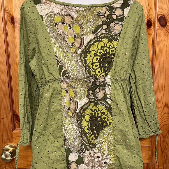 IZOD 100% cotton blouse size S - Picture 4 of 4